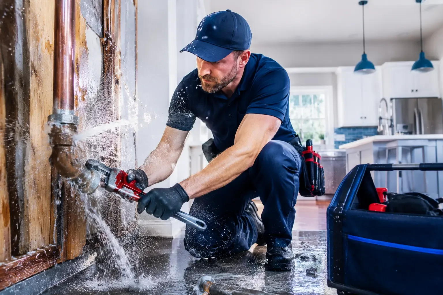 Local emergency pipe repair professionals in Tishomingo, MS